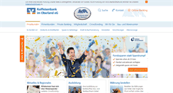 Desktop Screenshot of oberlandbank.de